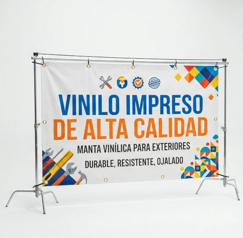 Manta vinílica impresa a full color - Kolibri Imprenta Guatemala